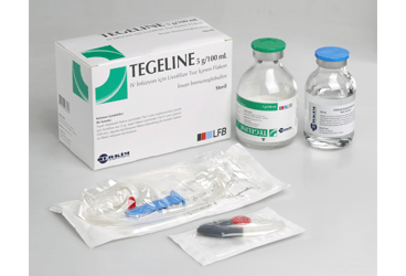 TEGELINE 5 G/100 ML IV INFUZYON ICIN LIYOFIZE TOZ ICEREN FLAKON, 1 ADET