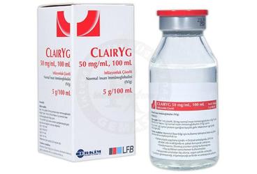 CLAİRYG 50 MG/ML, 100 ML İNFÜZYONLUK ÇÖZELTİ , 1 ADET