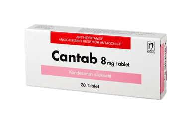 CANTAB 8 MG TABLET, 28 ADET