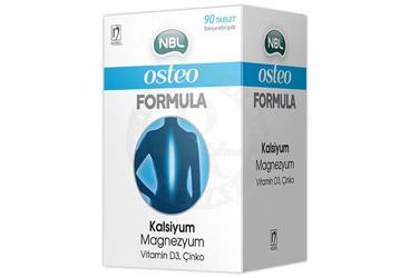NBL OSTEO FORMULA KALSIYUM MAGNEZYUM VITAMIN D3 CINKO ICEREN TABLET 90 tablet