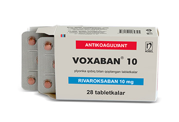 VOXABAN 10 MG FİLM KAPLI TABLET, 5 ADET