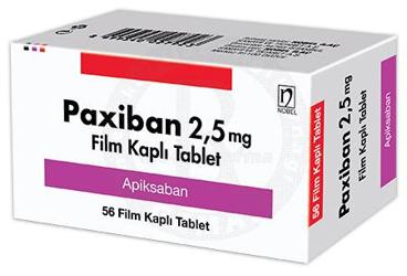 PAXİBAN 2,5 MG FİLM KAPLI TABLET, 56 ADET