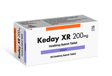 KEDAY XR 200 MG UZATILMIŞ SALIMLI TABLET, 30 ADET