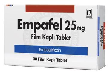 Empafel 25 mg film kaplı tablet, 30 ADET