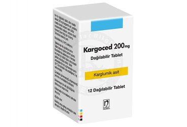 Kargoced 200 mg Dağılabilir Tablet, 14 ADET