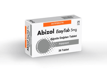 ABIZOL EASYTAB 5 MG AĞIZDA DAĞILAN TABLET ,TABLET, 28 ADET