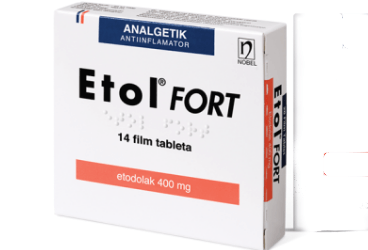 ETOL FORT 400 MG FILM TABLET, 14 ADET