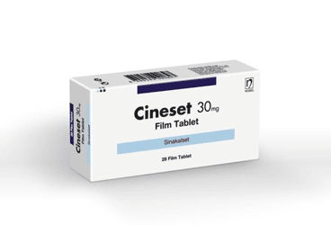 CİNESET 30 MG FİLM TABLET, 28 ADET