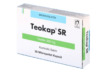 TEOKAP SR 300 MG KAPSUL, 30 ADET