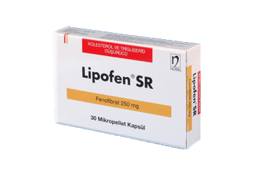 LIPOFEN SR 250 MG MİKROPELLET KAPSÜL, 30 ADET