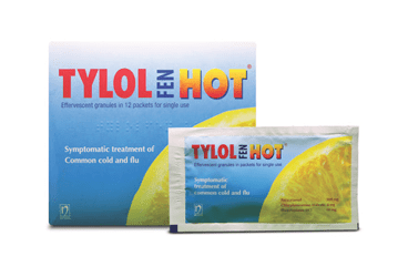 TYLOLFEN HOT TEK KULLANIMLIK TOZ IÇEREN POŞET, 12 ADET