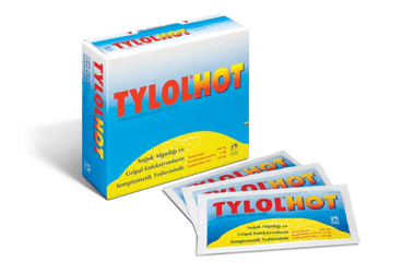 TYLOL HOT 500 MG+60 MG+4 MG/20 G TEK KULLANIMLIK ORAL ÇÖZELTİ HAZIRLAMAK İÇİN TOZ, 12 POŞET