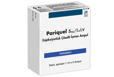 PARIQUEL 5 MCG / 1 ML I.V. ENJEKSIYONLUK ÇÖZELTI IÇEREN AMPUL ,5 ADET