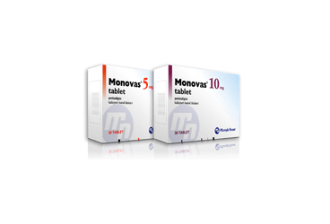 MONOVAS 10 MG TABLET, 30 ADET