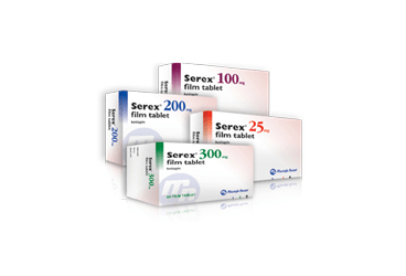 SEREX 25 MG FILM TABLET, 30 ADET