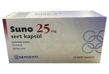 SUNO 25 MG SERT KAPSÜL, 28 ADET