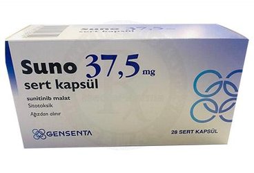 SUNO 37,5 MG SERT KAPSÜL, 28 ADET