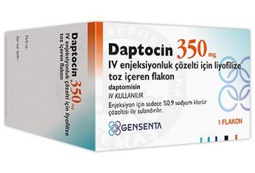 DAPTOCİN 350 MG I.V. ENJEKSİYONLUK ÇÖZELTİ İÇİN LİYOFİLİZE TOZ İÇEREN FLAKON, 1 ADET