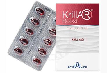 KRILLAR BOOST TAKVIYE EDICI GIDA 30 kapsül