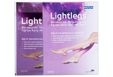 ARPATCH LIGHTLEGS BACAKLARDA YORGUNLUK VE AGRIYA KARSI HIDROJEL BANT 2 flaster