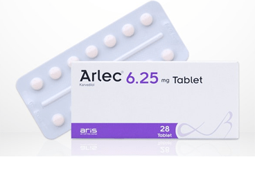 ARLEC 6,25 MG TABLET, 28 ADET