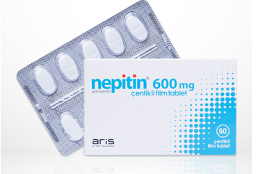 NEPITIN 600 MG CENTIKLI FILM KAPLI TABLET, 50 ADET