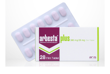 ARBESTA PLUS 300 MG/25 MG FILM KAPLI TABLET, 28 ADET