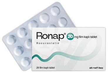 RONAP 20 MG FİLM KAPLI TABLET, 28 ADET