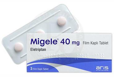 MİGELE 40 MG FİLM KAPLI TABLET, 3 ADET