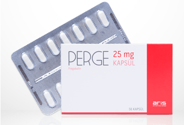 PERGE 25 MG KAPSUL ,KAPSUL, 56 ADET