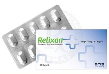 RELİXAN 6 MG/ 50 MG SERT KAPSÜL , 30 ADET