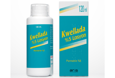 KWELLADA %5 LOSYON, 120 ML