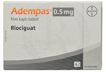 ADEMPAS 0.5 MG FILM KAPLI TABLET ,42 ADET