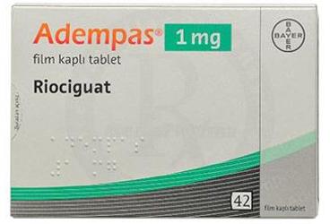 ADEMPAS 1 MG FILM KAPLI TABLET ,42 ADET
