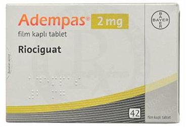 ADEMPAS 2 MG FILM KAPLI TABLET , 42 ADET