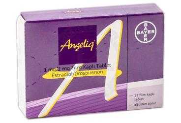 ANGELIQ 1 MG/2 MG FILM KAPLI TABLET, 28 ADET