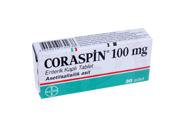 CORASPIN 100 MG ENTERIK KAPLI TABLET, 30 ADET
