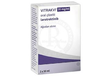 VITRAKVI 20 MG/ML ORAL ÇÖZELTİ, 2x50 ML