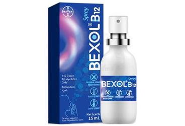 BEXOL B12 SPREY TAKVIYE EDICI GIDA 15 ml şişe