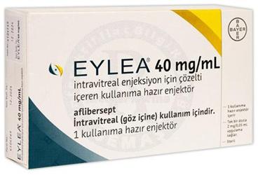 EYLEA 40 MG/ML İNTRAVİTREAL ENJEKSİYON İÇİN ÇÖZELTİ İÇEREN KULLANIMA HAZIR ENJEKTÖR, 1 ADET