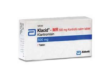 KLACID MR 500 MG DEĞİŞTİRİLMİŞ SALIM TABLET, 7 ADET