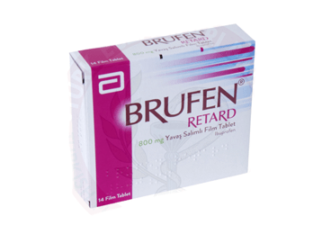 BRUFEN RETARD 800 MG UZATILMIŞ SALIMLI FİLM KAPLI TABLET, 14 ADET