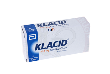 KLACID 500 MG FİLM KAPLI TABLET, 14 ADET