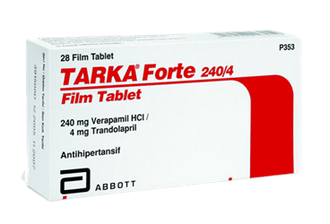 TARKA FORTE 240/4 FILM TABLET, 28 ADET