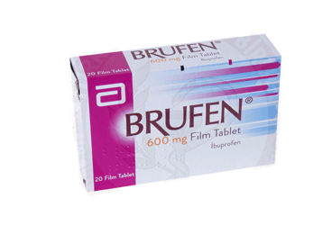 BRUFEN 600 MG FILM TABLET, 20 ADET