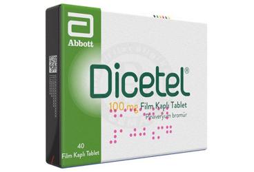 Dicetel 100 mg Film Kaplı Tablet (40 adet)