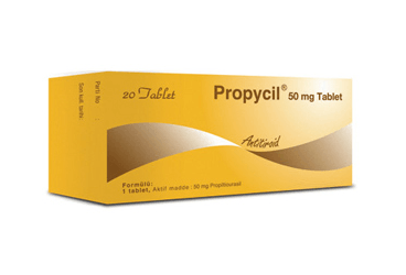 PROPYCIL 50 MG TABLET, 20 ADET