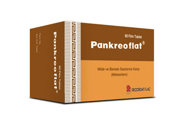 PANKREOFLAT 170/310 MG FİLM TABLET, 60 ADET