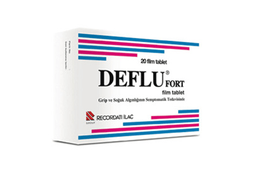 DEFLU FORT 650 MG/10 MG/ 4 MG FİLM TABLET, 20 ADET