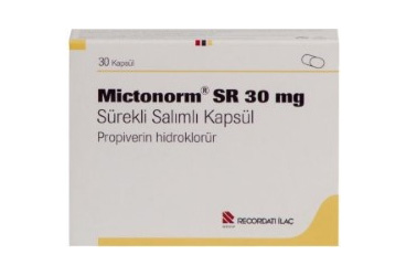 MICTONORM SR 30MG SÜREKLI SALIMLI KAPSÜL